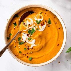 Easy Carrot Lentil Soup (30 Minutes)