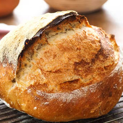 Overnight Bread Baked In A Cast Iron Pot