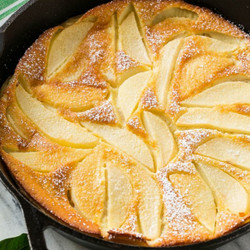 Pear Custard Pie
