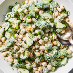 Tzatziki Chickpea Salad