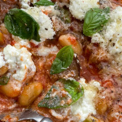 Butter Bean Alla Norma