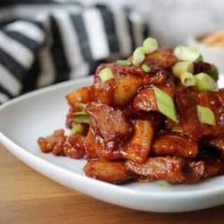 Spicy Korean Pork Belly
