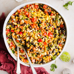 Cowboy Caviar Couscous Salad