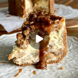 Mini Apple Crumble Cheesecake