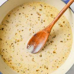 Creamy Lemon Garlic Sauce For Pasta Or Chicken