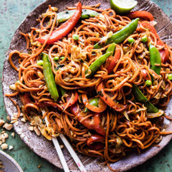 Singapore Sweet Potato Noodles