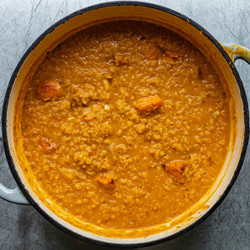 Batch Recipe: Thai Red Curry Lentils