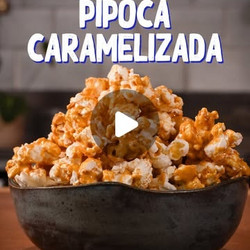 Pipoca Caramelizada