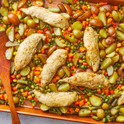 One-pan Ranch Chicken And Vegetables