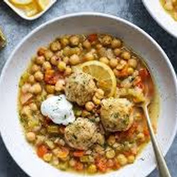 Greekstyle Chickpea Stew With Dumplings (revithosoupa)