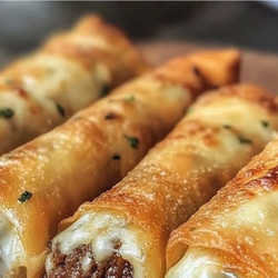 Cheesy Beef Taquitos