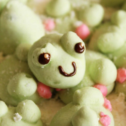 Matcha Green Tea Frog Marshmallows