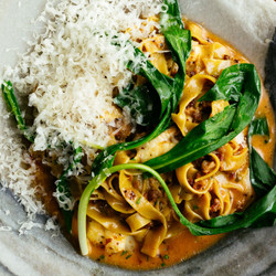 Fennel Sausage Ragù With 'nduja
