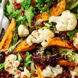 Sweet Potato-and-cauliflower Salad