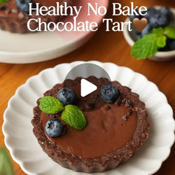 No-bake Chocolate Tart