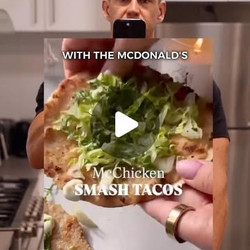Mcchicken Smash Tacos