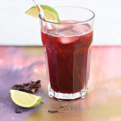 Hibiskus-Limonade