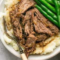 Tender Shredded Sirloin Tip Roast