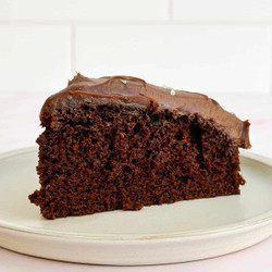 Single Layer Chocolate Cake