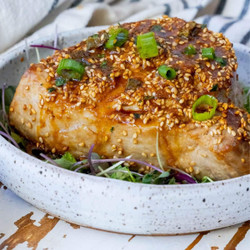 Sesame Ginger Grilled Tuna Steaks