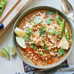 Coconut Curry Ramen Soup