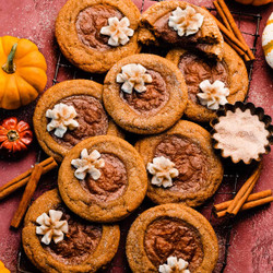 Pumpkin Pie Gingersnap Cookies