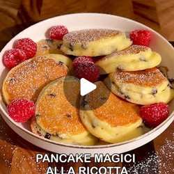 Magical Flourless Ricotta Pancakes
