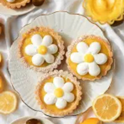 Vegan Mini Lemon Tarts