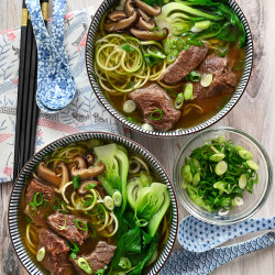 Chinese Beef Noodle Soup (instant Pot Or Stovetop)