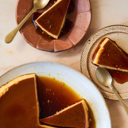 Mexican Vanilla Bean Flan easy dessert