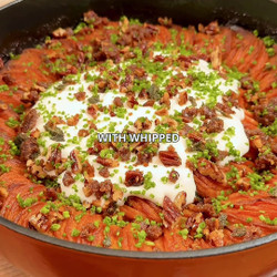 Bourbon Scalloped Sweet Potatoes
