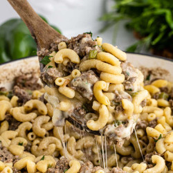 Philly Cheesesteak Pasta Recipe