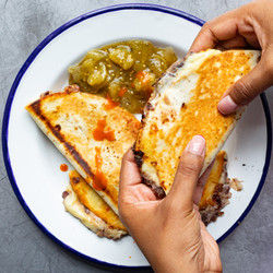 Bean &amp; Cheese Brekkie Quesadilla