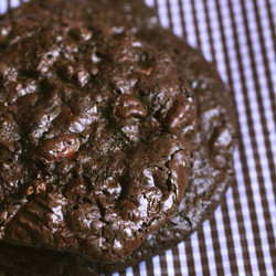 Flourless Double-chocolate Cookies