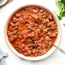 No Bean 30 Minute Chili