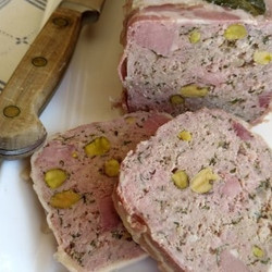 Pork And Veal Terrine With Pistachios