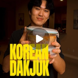 Frozen Dakjuk (korean Chicken &amp; Rice Porridge) Soup Kit