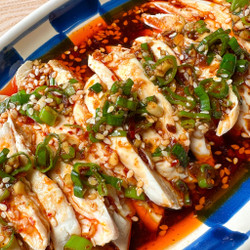 High Protein Sichuan Mouthwatering Chicken