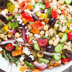 Mediterranean Bean Salad