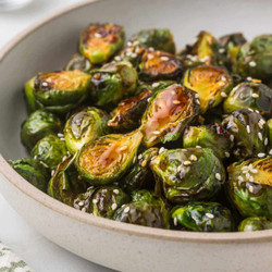 Easy Teriyaki Brussels Sprouts With Homemade Sauce