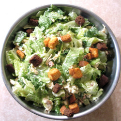 Easy Chicken Caesar Salad