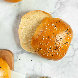 Sourdough Discard Hamburger Buns