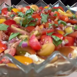 Boursin Stuffed Cherry Tomatoes