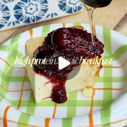 Zapekanka (slavic Baked Cheesecake)