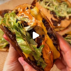 Smash Burger Tacos