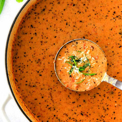 Creamy Tomato Basil Bisque