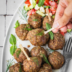 Greek Meatballs Recipe (easy Keftedes With Sides)