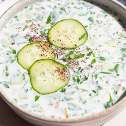Cold Cucumber Soup