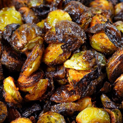 Crispy Balsamic Brussels Sprouts