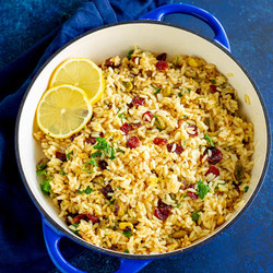 Jeweled Persian Rice Pilaf
